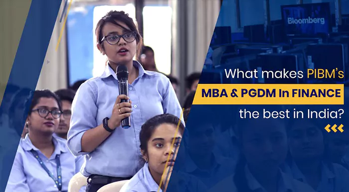What makes PIBM’s MBA & PGDM in Finance the best in India?